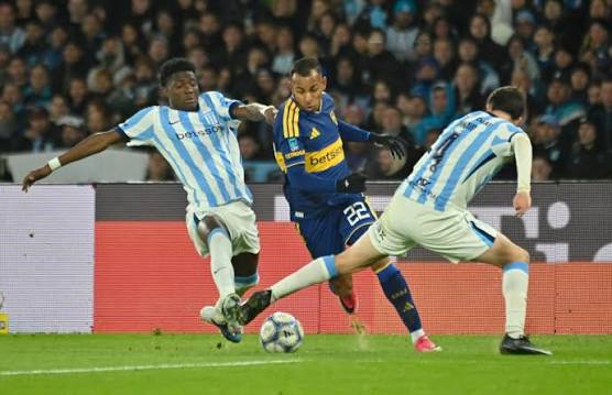 Boca ante Racing, Villa