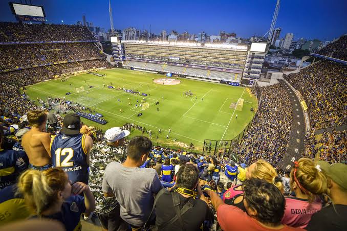 La Bombonera llena desde la tercera bandeja